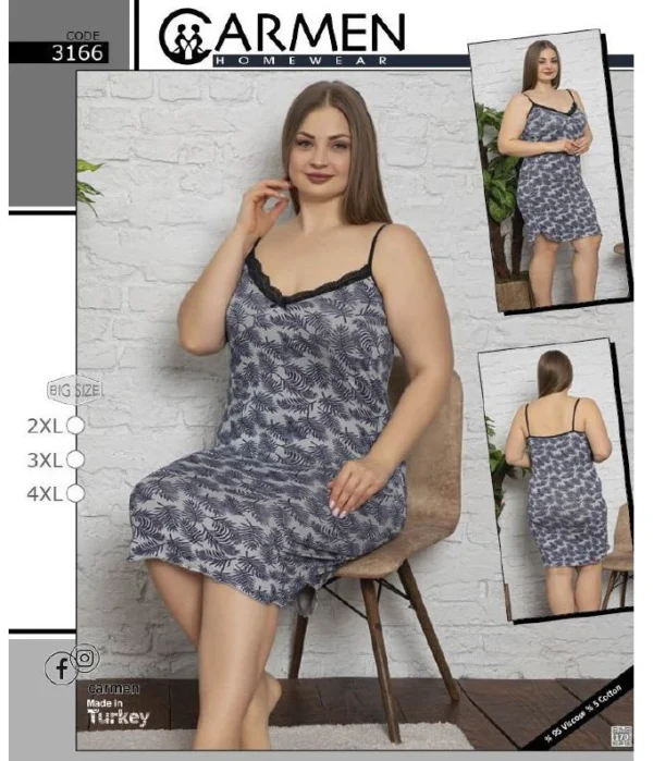 Moonce 3166 Koszula Plus size